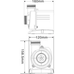 SunSun Pompe De Piscine 14000 L/h Circulation 120 W MAX-ECO CPP-14000 7 SunSun Pompe De Piscine 14000 L/h Circulation 120 W MAX-ECO CPP-14000 -Pompe et filtre de piscine Soldes 1026502 3