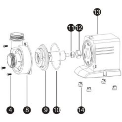 SunSun Pompe De Piscine 14000 L/h Circulation 120 W MAX-ECO CPP-14000 9 SunSun Pompe De Piscine 14000 L/h Circulation 120 W MAX-ECO CPP-14000 -Pompe et filtre de piscine Soldes 1026502 5