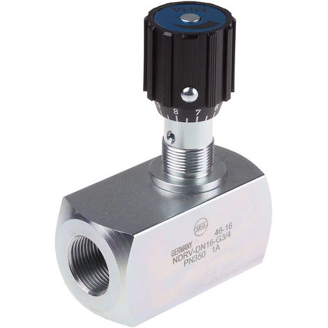 Vanne De Régulation Du Débit Hydraulique RS PRO, G 3/4, 350 Bar Bars ( Prix Pour 1 ) 1 Vanne De Régulation Du Débit Hydraulique RS PRO, G 3/4, 350 Bar Bars ( Prix Pour 1 )