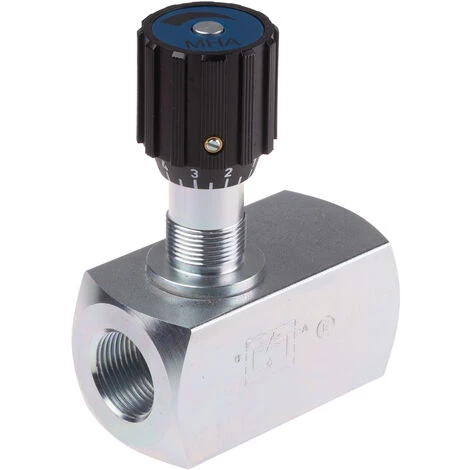 Vanne De Régulation Du Débit Hydraulique RS PRO, G 3/4, 350 Bar Bars ( Prix Pour 1 ) 2 Vanne De Régulation Du Débit Hydraulique RS PRO, G 3/4, 350 Bar Bars ( Prix Pour 1 ) – Image 2