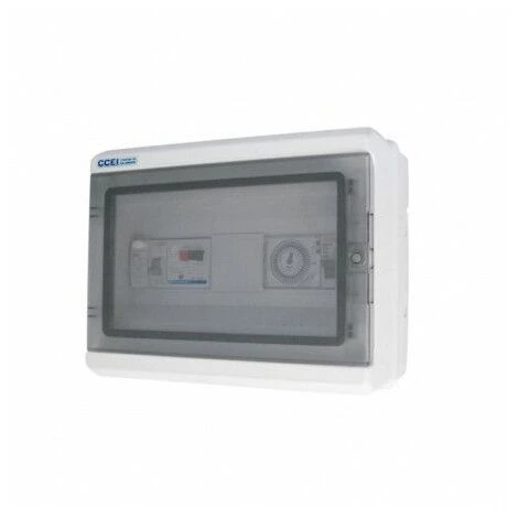 Coffret Multifonctions Pour Piscine Panorama PA20 - Filtration + Départ 230 V - CCEI | 4A à 6A 1 Coffret Multifonctions Pour Piscine Panorama PA20 - Filtration + Départ 230 V - CCEI | 4A à 6A