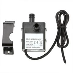 Anself Ultra-silencieux Mini DC12V 4.5W Micro Brushless Eau Pompe A Huile Aquarium Etanche Submersible Fontaine Circulating 240L / H 300cm Lift -Pompe et filtre de piscine Soldes 13238210 3