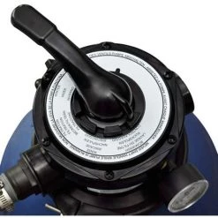 VIDAXL Pompe à Filtre à Sable 400 W 11000 L/h - Bleu -Pompe et filtre de piscine Soldes 14282070 3