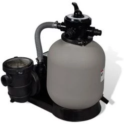 VIDAXL Pompe à Filtre à Sable 600 W 17000 L/h - Gris