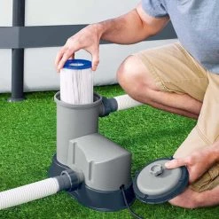 Bestway Flowclear 58389 Pompe à Cartouche Filtrante Pour Piscine 9 Bestway Flowclear 58389 Pompe à Cartouche Filtrante Pour Piscine -Pompe et filtre de piscine Soldes 16589044 5