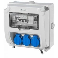 Coffret Electrique Piscine Hors Sol Filtration & Multifonctions 3 Prises NALTO