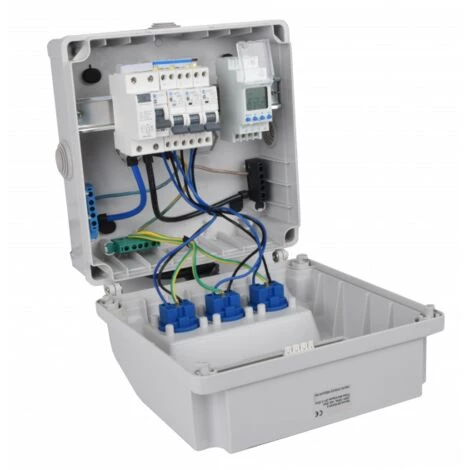 Coffret Electrique Piscine Hors Sol Filtration & Multifonctions 3 Prises NALTO 3 Coffret Electrique Piscine Hors Sol Filtration & Multifonctions 3 Prises NALTO – Image 3