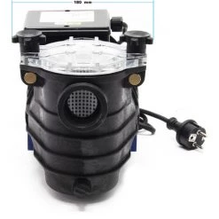 WILTEC Pompe Piscine 13200l/h 370 Watts Pompe Filtration Circulation Filtre Eau Pool Whirlpool Jardin -Pompe et filtre de piscine Soldes 18704495 5