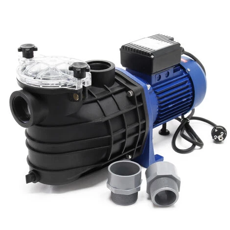 WILTEC Pompe Piscine 34800l/h 3000 Watts Pompe Filtration Circulation Filtre Eau Pool Whirlpool Jardin 2 WILTEC Pompe Piscine 34800l/h 3000 Watts Pompe Filtration Circulation Filtre Eau Pool Whirlpool Jardin – Image 2
