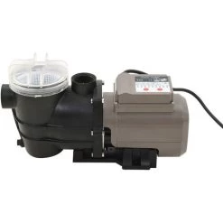 ASUPERMALL Pompe De Piscine Avec Minuterie Noir 0,25 CH 8000 L / H