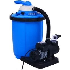 VidaXL Pompe De Filtration à Sable Avec Minuterie 550 W 50 L -Pompe et filtre de piscine Soldes 19667541 3