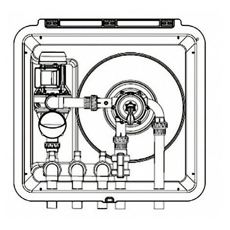 ASTRALPOOL Local Technique Enterré RAMSES II - Filtre Ø 550 Mm - Pompe 1 CV 2 ASTRALPOOL Local Technique Enterré RAMSES II - Filtre Ø 550 Mm - Pompe 1 CV – Image 2