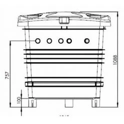 ASTRALPOOL Local Technique Enterré RAMSES II - Filtre Ø 550 Mm - Pompe 1 CV 6 ASTRALPOOL Local Technique Enterré RAMSES II - Filtre Ø 550 Mm - Pompe 1 CV -Pompe et filtre de piscine Soldes 25647445 3