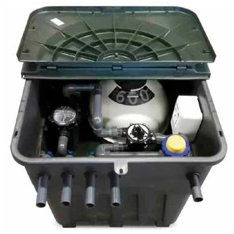 ASTRALPOOL Local Technique Enterré KEOPS - Filtre Ø 600 Mm - Pompe 1 CV - Electrolyseur De Sel 1 ASTRALPOOL Local Technique Enterré KEOPS - Filtre Ø 600 Mm - Pompe 1 CV - Electrolyseur De Sel