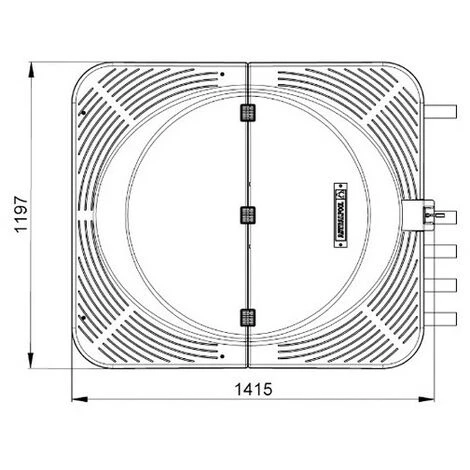 ASTRALPOOL Local Technique Enterré KEOPS - Filtre Ø 600 Mm - Pompe 1 CV - Electrolyseur De Sel 2 ASTRALPOOL Local Technique Enterré KEOPS - Filtre Ø 600 Mm - Pompe 1 CV - Electrolyseur De Sel – Image 2
