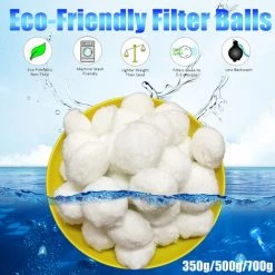 LBTN 350g / 500g Boules Filtrantes En Coton De Piscine Eau De Nettoyage Pour Aquarium De Piscine (boules Filtrantes 700g) -Pompe et filtre de piscine Soldes 26806538 3