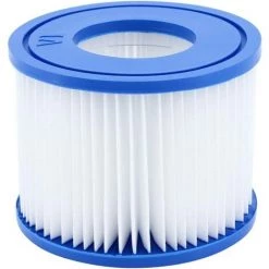 LITZEE Lot De 2 Cartouche De Rechange Pour Filtre Bestway Cartouche Filtrante VI Pour Lay-Z-Spa Miami, Vegas, Monaco -Pompe et filtre de piscine Soldes 27807075 4