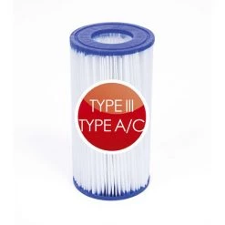 ALICE'S GARDEN Cartouche Filtrante Type 3/A Pour Pompe De Piscine - 10,6x20,3cm Compatible Avec Piscines Bestway Vostok 5x3m, Spinelle 5x3m Et Vostok 6x3m. 7 ALICE'S GARDEN Cartouche Filtrante Type 3/A Pour Pompe De Piscine - 10,6x20,3cm Compatible Avec Piscines Bestway Vostok 5x3m, Spinelle 5x3m Et Vostok 6x3m. -Pompe et filtre de piscine Soldes 28171339 4