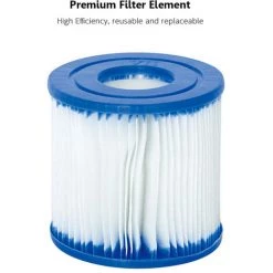 ASUPERMALL Piscine Filtre Pompe Electrique Pompe Piscine Effacer Cartouche Filtrante Pour Piscines Hors Sol Nettoyage Tool Kit Avec Filtre Cartouche -Pompe et filtre de piscine Soldes 28414489 3