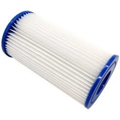 ASUPERMALL Piscine Element De Filtre Reutilisable Piscine Filtre Cartouche Pompe De Rechange Filtre Compatible Avec Bestway Vii / D Intex Menage Piscine Accessoires, 107*203Mm