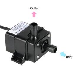 Anself 12V Tete 3 Metres Miniature Sans Brosse DC Pompe Submersible Pompe A Eau Reservoir De Poissons Pompe De Circulation Menage Pompe A Eau Silencieuse Resistance A La Temperature 0 ~ 100 ℃ -Pompe et filtre de piscine Soldes 29066429 5