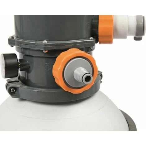 BESTWAY DEUTSCHLAND GMBH Filtre à Sable Pour Piscine 3.028 L/H 3 BESTWAY DEUTSCHLAND GMBH Filtre à Sable Pour Piscine 3.028 L/H – Image 3