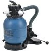 Pompe Filtre à Sable Pour Piscines 12-20 M³ 400 W Plastique Cuivre Bleu [pro.tec]
