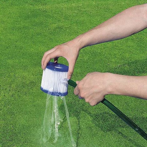 BEARSU Cartouches Filtrantes Pour Piscine Pour Bestway VI Pour Lay-Z-Spa Miami, Lot De 4 Filtres, Cartouche Filtrante Filtre De Nettoyage De Piscine 5 BEARSU Cartouches Filtrantes Pour Piscine Pour Bestway VI Pour Lay-Z-Spa Miami, Lot De 4 Filtres, Cartouche Filtrante Filtre De Nettoyage De Piscine – Image 5