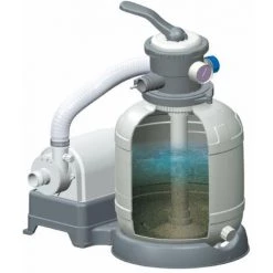 SUMMERWAVES Filtre à Sable 5,1 M3/h Summer Waves 6 SUMMERWAVES Filtre à Sable 5,1 M3/h Summer Waves -Pompe et filtre de piscine Soldes 31777028 3