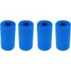 LangRay Mousse De Filtre De Piscine, Filtre Piscine Lavable Reutilisable, 4 Pièces Éponge Filtrante Type A, Filtre De Piscine En Mousse, Outil De Nettoyage De Mousse De Cartouche Pour (20x10 Cm, Bleu)