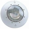 Plantawa Projecteur Ultra Plat Blanc ABS Pour Piscine En Béton Avec Lampe Halogène 100W Sans Niche