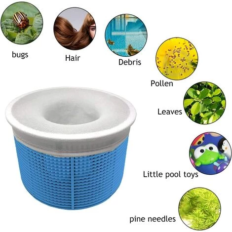 BRIDAY Chaussette De Filtre De Piscine, Chaussettes D'écumoire De Piscine, Panier De Filtre De Piscine, Chaussettes D'écumoire De Piscine, Panier D'écumoire De Piscine (20) 4 BRIDAY Chaussette De Filtre De Piscine, Chaussettes D'écumoire De Piscine, Panier De Filtre De Piscine, Chaussettes D'écumoire De Piscine, Panier D'écumoire De Piscine (20) – Image 4