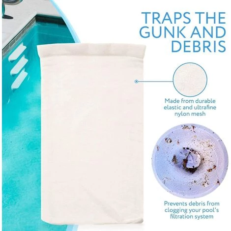 BRIDAY Chaussette De Filtre De Piscine, Chaussettes D'écumoire De Piscine, Panier De Filtre De Piscine, Chaussettes D'écumoire De Piscine, Panier D'écumoire De Piscine (20) 5 BRIDAY Chaussette De Filtre De Piscine, Chaussettes D'écumoire De Piscine, Panier De Filtre De Piscine, Chaussettes D'écumoire De Piscine, Panier D'écumoire De Piscine (20) – Image 5