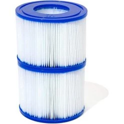 LONGZIMING Cartouches De Filtre De Piscine, Blanc -Pompe et filtre de piscine Soldes 37312179 4