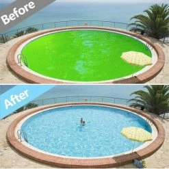 ECHOO Boules De Filtre De Piscine 700g, Balles Filtrantes Réutilisables, Balles De Filtration Au Lieu De 25 Kg De Sable Filtrant, Utilisées Dans Les Piscines, Filtres à Sable, Filtration D'Eau (blanc) -Pompe et filtre de piscine Soldes 39026252 5