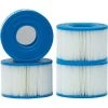 ECHOO Lot De 4 Cartouches Intex De Type S1 Pour Filtre à Jacuzzi, Cartouches De Rechange Pour Intex S1, Cartouche Filtrante De Type S1, Filtre De Piscine Pour Jardin, Piscine, Spa, Baignoire