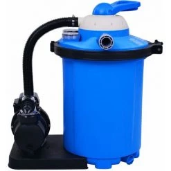HAPPYSHOPPING Pompe De Filtration A Sable Avec Minuterie 550 W 50 L -Pompe et filtre de piscine Soldes 41862385 4