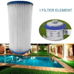 Cartouches De Filtration Intex Pour Filtre Betterlife，S'adapter à Intex Type A/C，Bleu, 1 Unité (Lot De 2) -Pompe et filtre de piscine Soldes 42438176 3
