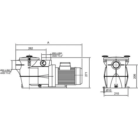 Pompe De Filtration 29,5m3/h Mono - Ks300m - Kripsol 4 Pompe De Filtration 29,5m3/h Mono - Ks300m - Kripsol – Image 4
