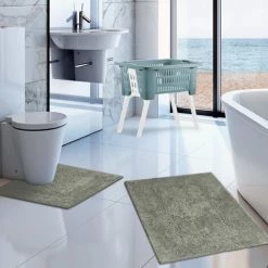 DEUBA 2x Corbeille à Linge Avec Pieds Pliables 38 Litres Poignées De Transport Linge 2x Blau (de) -Pompe et filtre de piscine Soldes 42850019 3