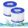 AIDUCHO Filtre De Jacuzzi, Cartouche De Filtre VI De Rechange Pour Piscine, Jacuzzi, Miami, Vegas, Monaco, Palm Springs, 2 Filtres