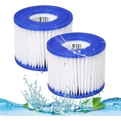 AIDUCHO Filtre De Jacuzzi, Cartouche De Filtre VI De Rechange Pour Piscine, Jacuzzi, Miami, Vegas, Monaco, Palm Springs, 2 Filtres