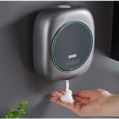 GroupM Nouveau Stérilisateur Mural Rechargeable USB, Stérilisateur à Alcool à Mesure Automatique De La Température, Pulvérisateur à Induction (blanc) -Pompe et filtre de piscine Soldes 47811700 4