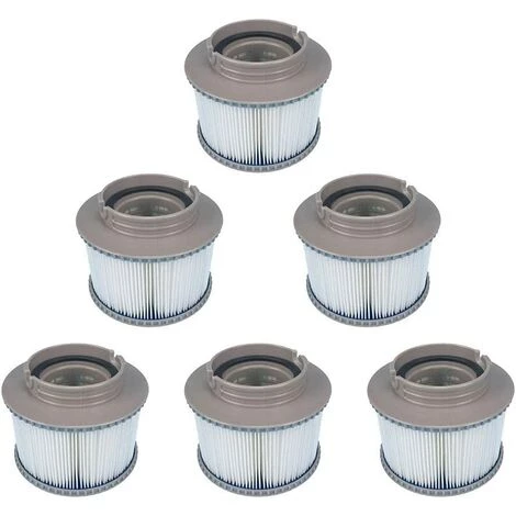 READCLY Lot De 6 Filtres De Remplacement Pour Spa Pour MSPA FD2089, Pompe à Cartouche Filtrante Pour MSPA Tous Les Spas Actuels 1 READCLY Lot De 6 Filtres De Remplacement Pour Spa Pour MSPA FD2089, Pompe à Cartouche Filtrante Pour MSPA Tous Les Spas Actuels