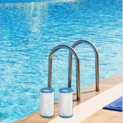 SUPERMARKET Cartouches De Filtre, Filtre à Bain à Remous, Cartouche Filtrante Pour Piscine, Baignoires De Piscine SPA SPA Filtrer Les Pièces De Rechange De Pompe 2pcs，Superma -Pompe et filtre de piscine Soldes 51169700 4