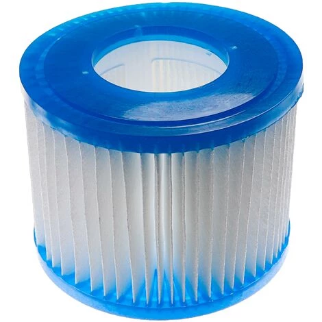 Vhbw 2x Cartouche Filtrante Type VI Compatible Avec Bestway Lay-Z-Spa Hawaii, Miami, Monaco Spa, Bain à Remous - Filtre De Rechange, Blanc / Bleu 2 Vhbw 2x Cartouche Filtrante Type VI Compatible Avec Bestway Lay-Z-Spa Hawaii, Miami, Monaco Spa, Bain à Remous - Filtre De Rechange, Blanc / Bleu – Image 2