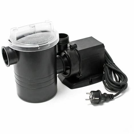 HELLOSHOP26 Pompe De Piscine 7500 Litres Par Heure Circulation 80 Watts Avec Filtre Eco 1 HELLOSHOP26 Pompe De Piscine 7500 Litres Par Heure Circulation 80 Watts Avec Filtre Eco