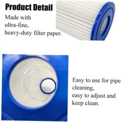 SUPERSELLER Cartouche De Filtre De Piscine Cartouche Filtrante Pour Pompe De Piscine, Peut être Nettoyée à Plusieurs Reprises, Type A/C, PCS 9 SUPERSELLER Cartouche De Filtre De Piscine Cartouche Filtrante Pour Pompe De Piscine, Peut être Nettoyée à Plusieurs Reprises, Type A/C, PCS -Pompe et filtre de piscine Soldes 51779957 5