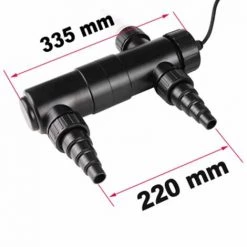 Topdeal Dispositif De Décantation UVC 10 000 L -Pompe et filtre de piscine Soldes 52090262 5