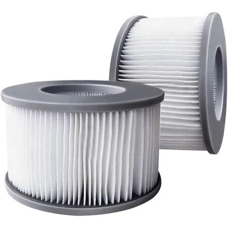 TINOR Lot De 2 Filtres De Rechange Pour Mspa - Pompe à Cartouche Pour Piscines, Sous-Marins Chauds Et Spa 1 TINOR Lot De 2 Filtres De Rechange Pour Mspa - Pompe à Cartouche Pour Piscines, Sous-Marins Chauds Et Spa